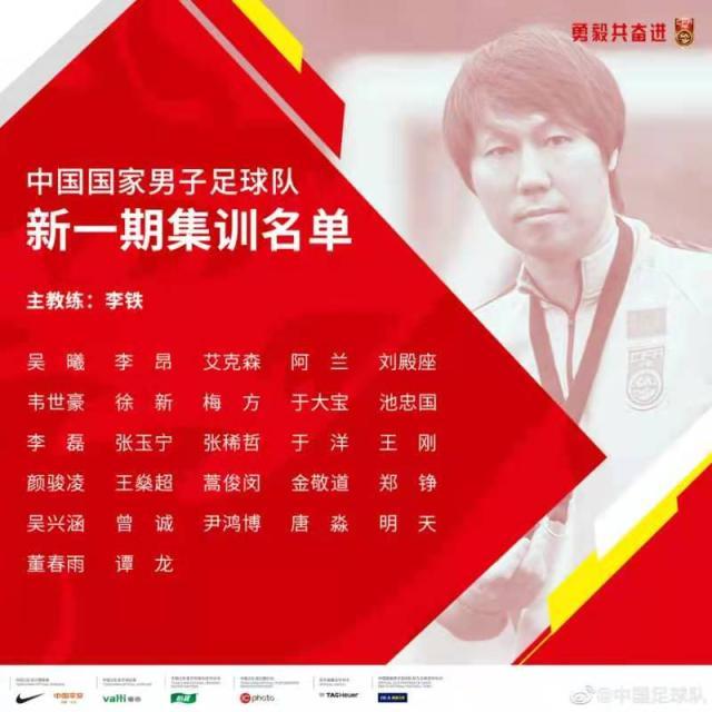 开云体育登录入口-国足新年首期集训名单海归“低调” 老面孔以稳为主